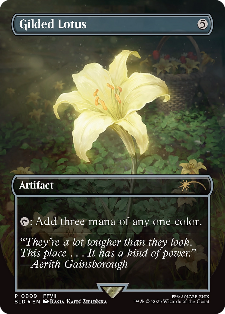 Gilded Lotus (Rainbow Foil) (909) [Secret Lair Drop Series] | Gamers Paradise
