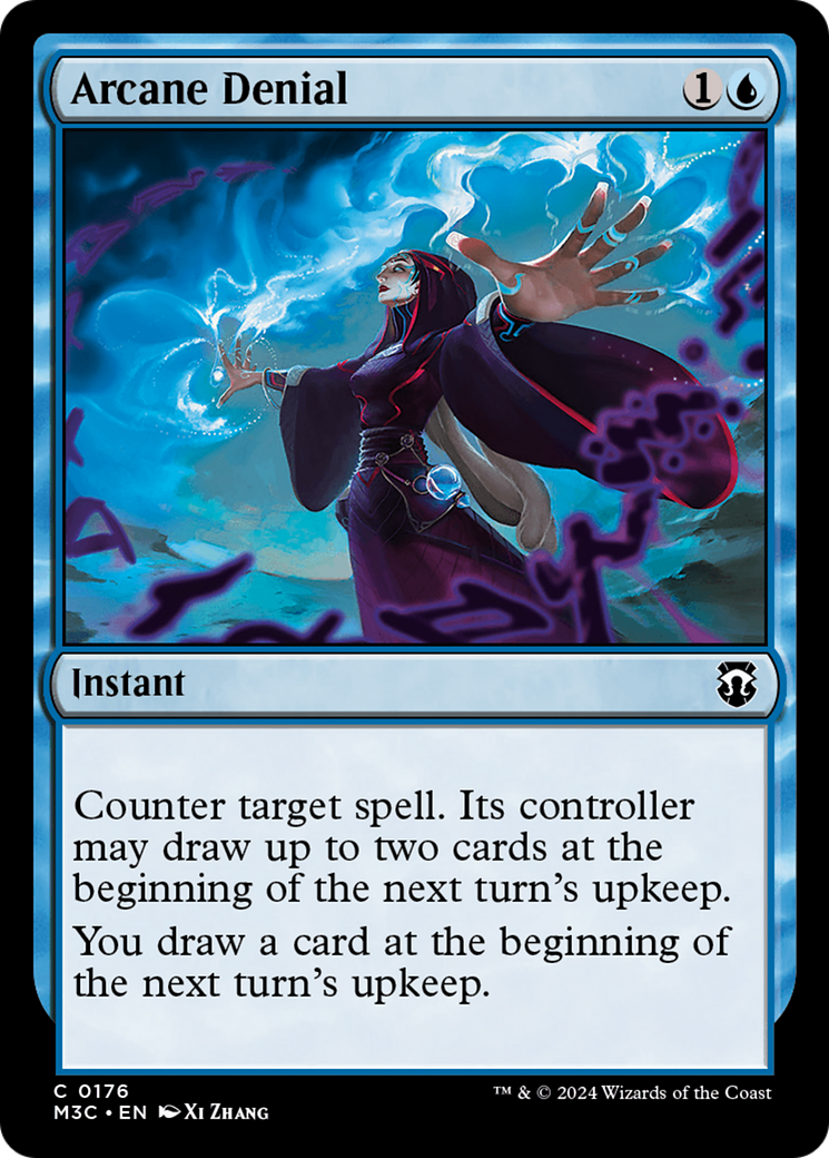 Arcane Denial (Ripple Foil) [Modern Horizons 3 Commander] | Gamers Paradise