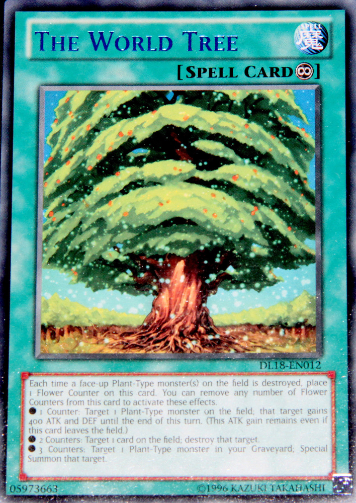 The World Tree (Blue) [DL18-EN012] Rare | Gamers Paradise
