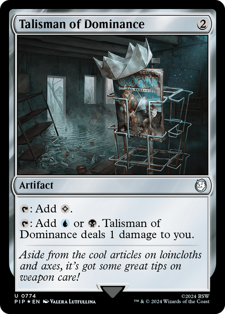 Talisman of Dominance (Surge Foil) [Fallout] | Gamers Paradise