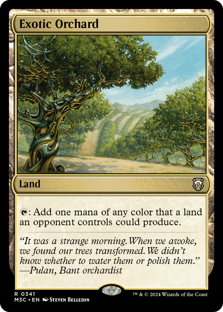 Exotic Orchard (Ripple Foil) [Modern Horizons 3 Commander] | Gamers Paradise