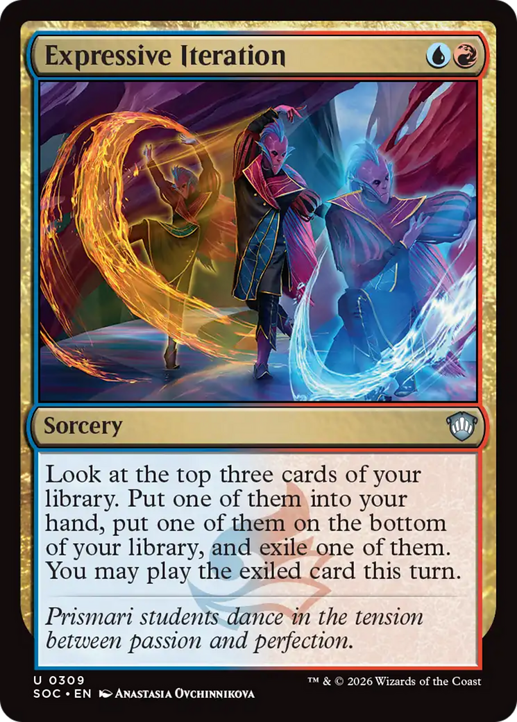Expressive Iteration [Secrets of Strixhaven Commander] | Gamers Paradise