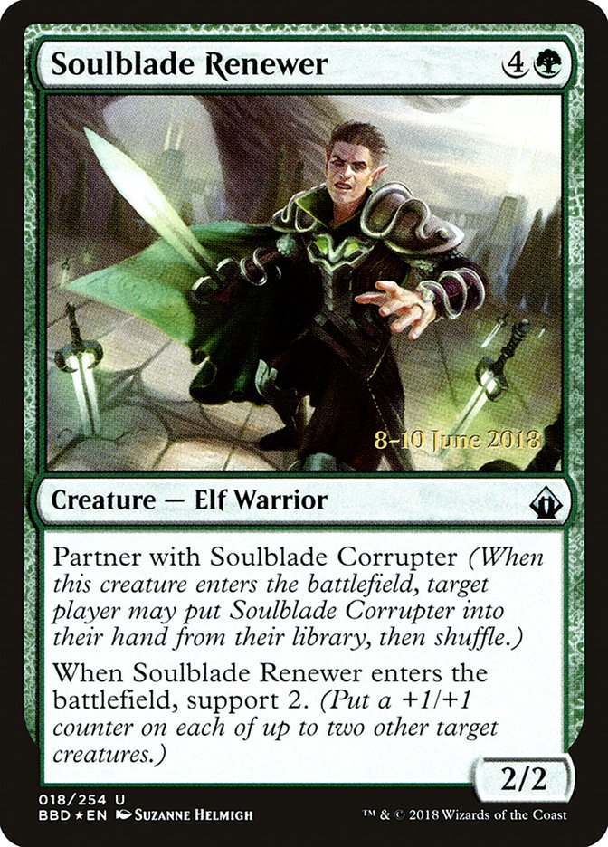 Soulblade Renewer [Battlebond Prerelease Promos] | Gamers Paradise