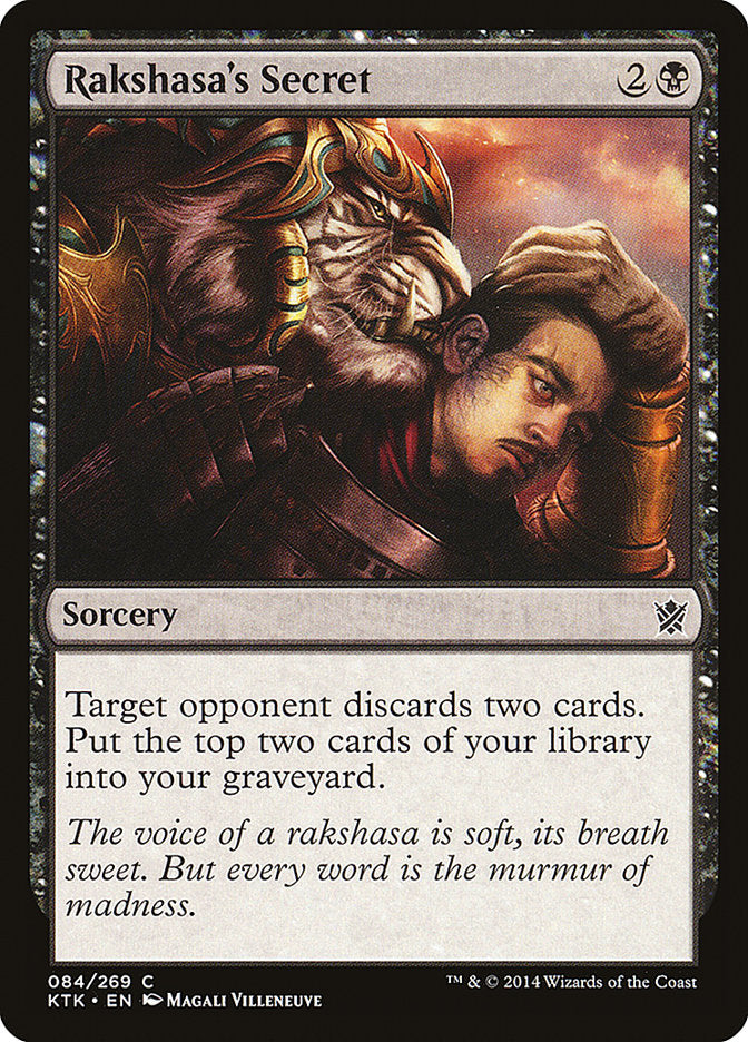 Rakshasa's Secret [Khans of Tarkir] | Gamers Paradise