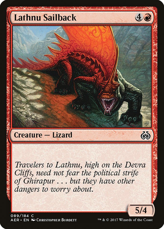 Lathnu Sailback [Aether Revolt] | Gamers Paradise
