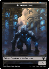 Aetherborn // Thopter Double-Sided Token [Modern Horizons 3 Commander Tokens] | Gamers Paradise