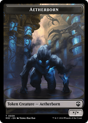 Aetherborn // Servo Double-Sided Token [Modern Horizons 3 Commander Tokens] | Gamers Paradise
