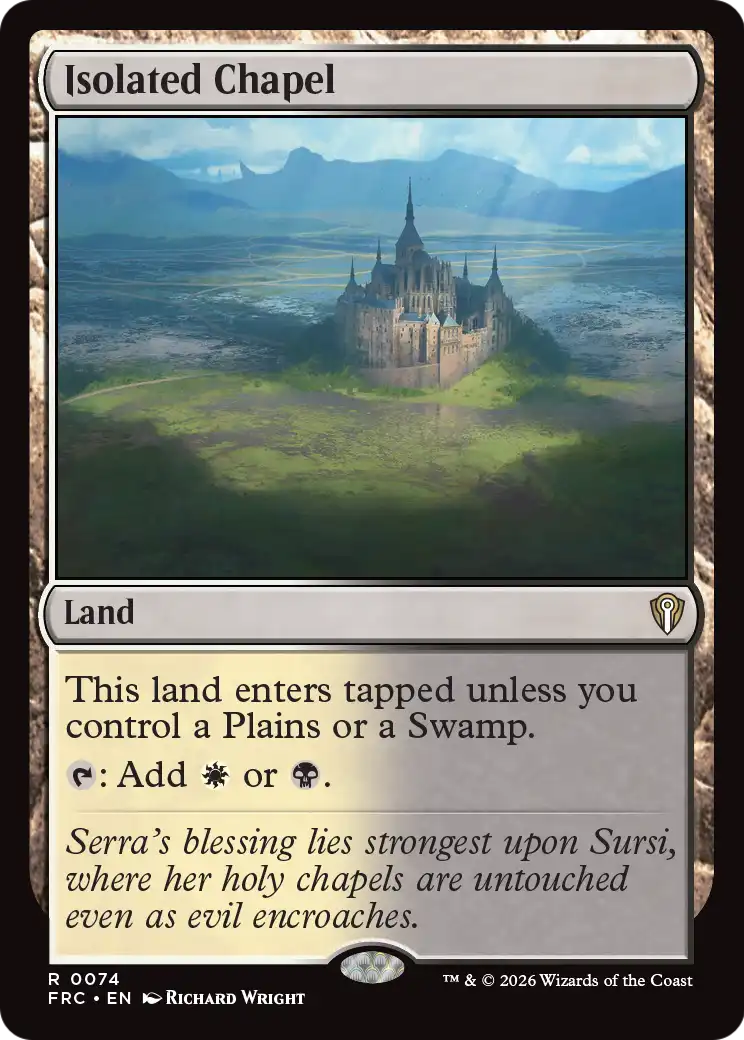 Isolated Chapel [Reality Fracture Commander] | Gamers Paradise