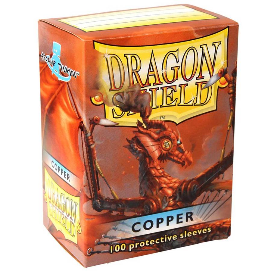 Dragon Shield: Standard 100ct Sleeves - Copper (Classic) (Older Box Art) | Gamers Paradise