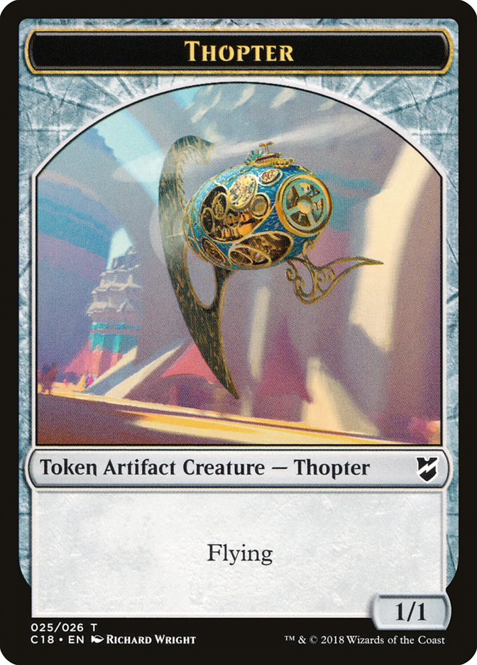 Myr (023) // Thopter (025) Double-Sided Token [Commander 2018 Tokens] | Gamers Paradise