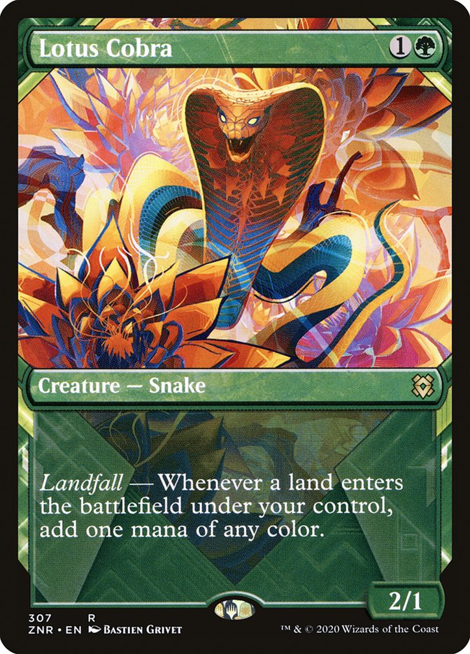 Lotus Cobra (Showcase) [Zendikar Rising] | Gamers Paradise