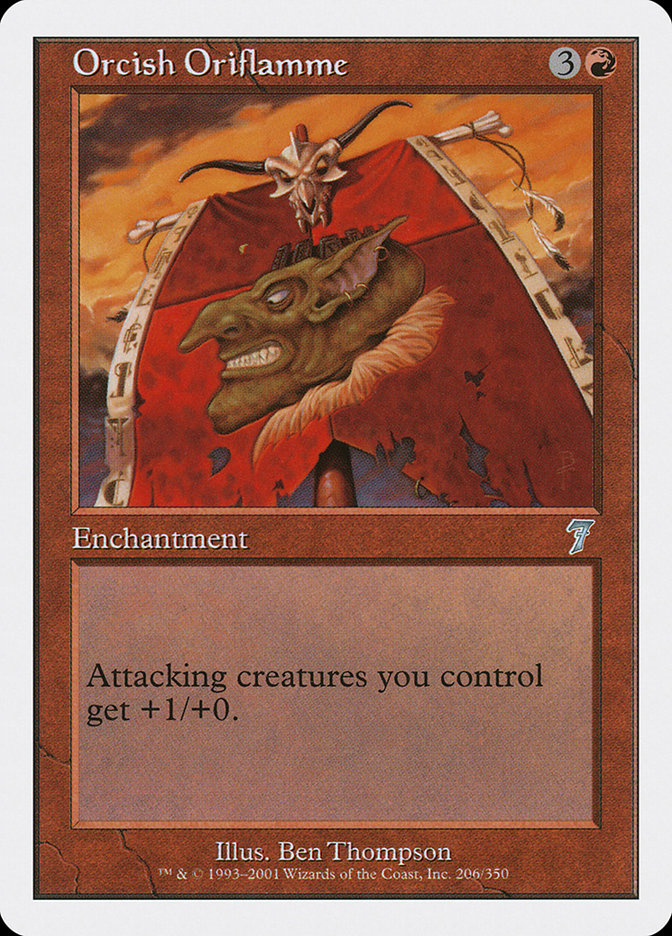 Orcish Oriflamme [Seventh Edition] | Gamers Paradise