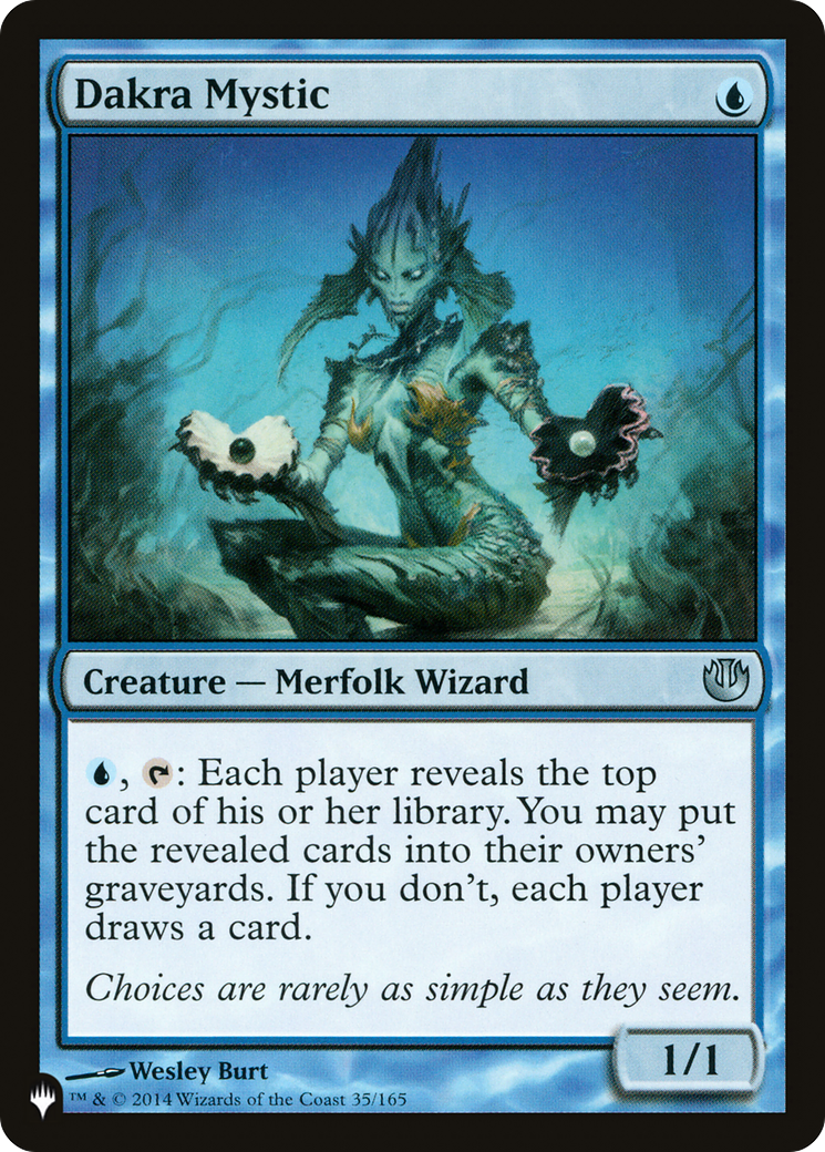 Dakra Mystic [The List Reprints] | Gamers Paradise