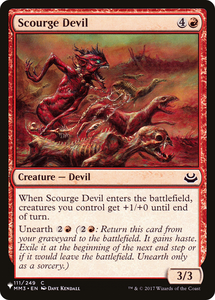 Scourge Devil [The List Reprints] | Gamers Paradise