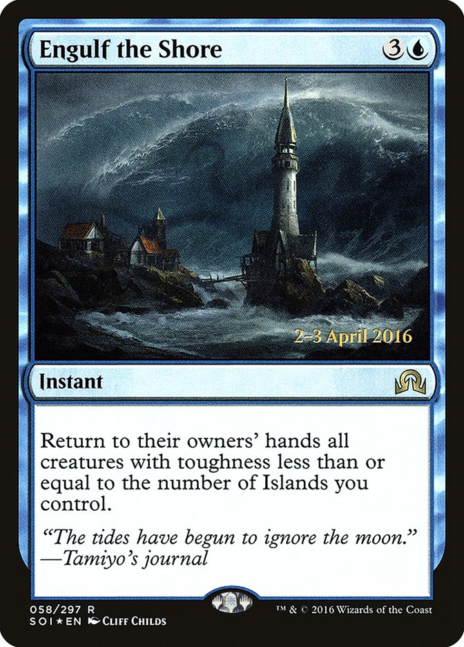 Engulf the Shore [Shadows over Innistrad Prerelease Promos] | Gamers Paradise