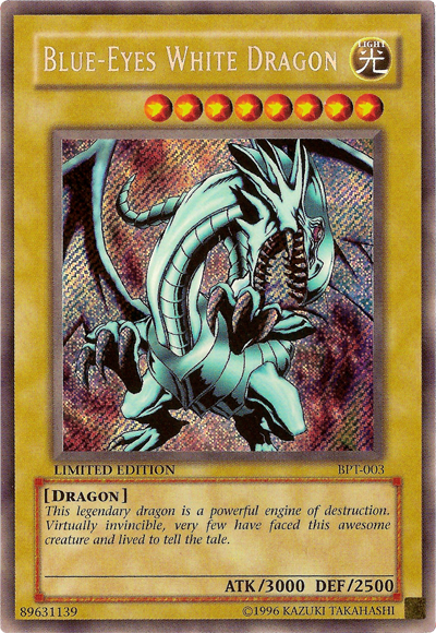 Blue-Eyes White Dragon [BPT-003] Secret Rare | Gamers Paradise