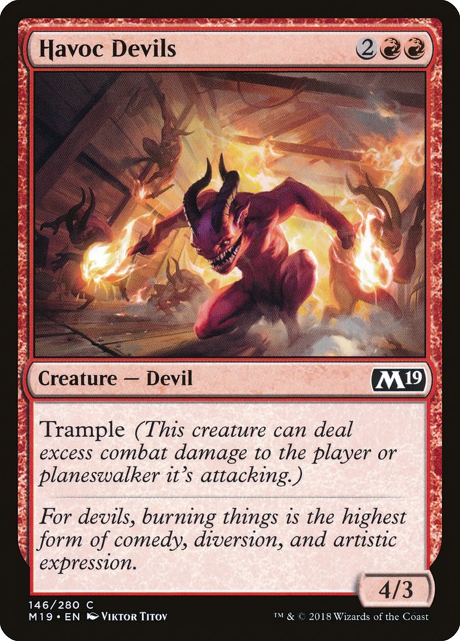 Havoc Devils [Core Set 2019] | Gamers Paradise