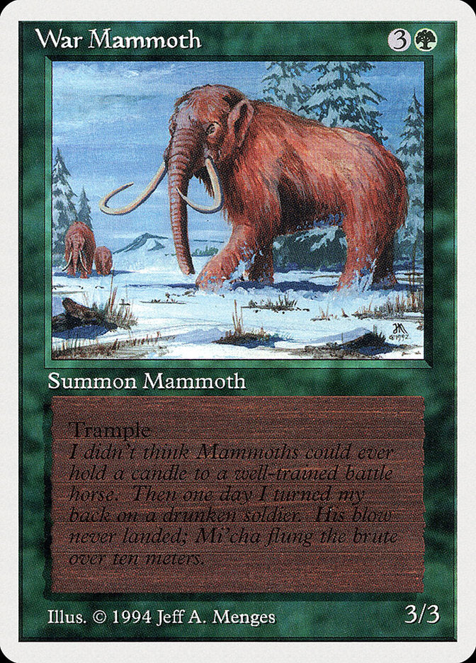 War Mammoth [Summer Magic / Edgar] | Gamers Paradise