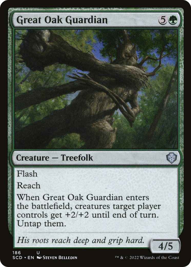 Great Oak Guardian [Starter Commander Decks] | Gamers Paradise