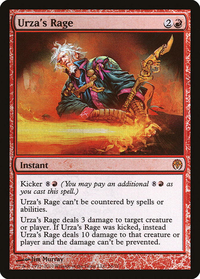 Urza's Rage [Duel Decks: Phyrexia vs. the Coalition] | Gamers Paradise