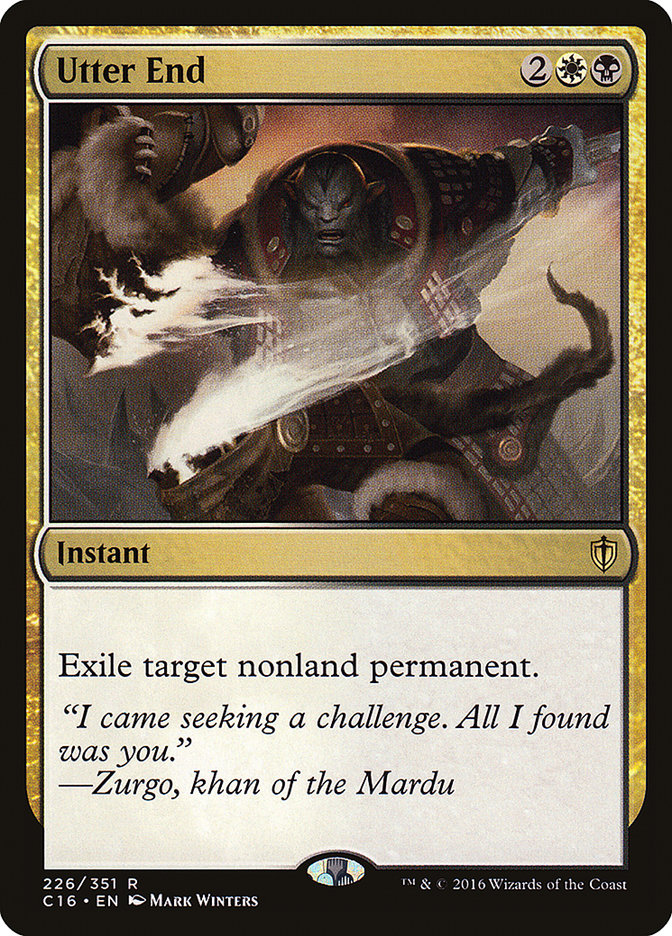 Utter End [Commander 2016] | Gamers Paradise