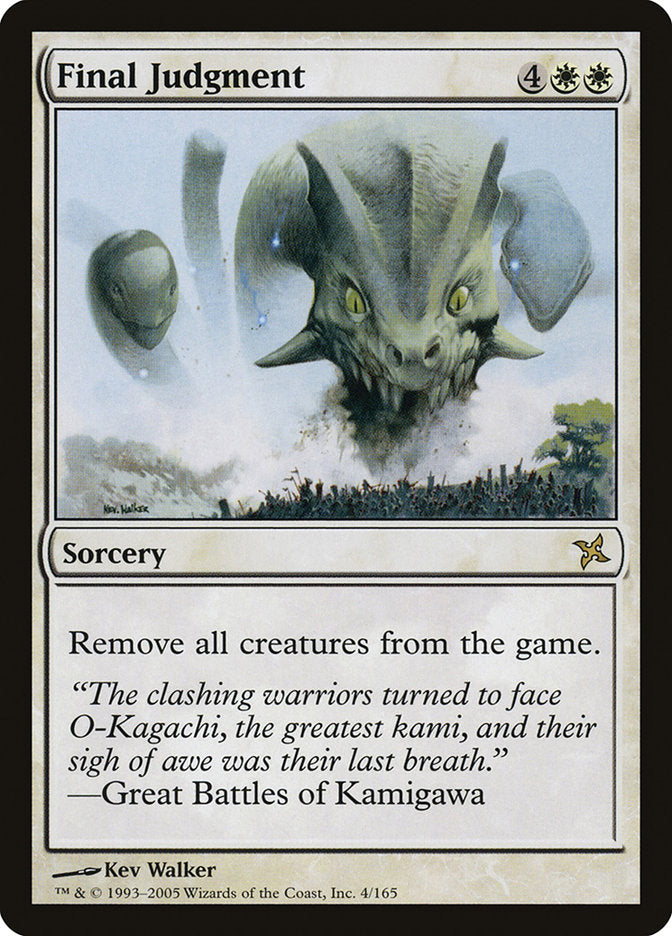 Final Judgment [Betrayers of Kamigawa] | Gamers Paradise