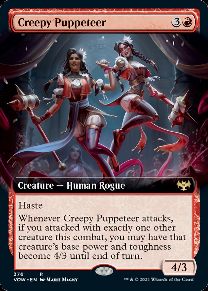 Creepy Puppeteer (Extended Art) [Innistrad: Crimson Vow] | Gamers Paradise