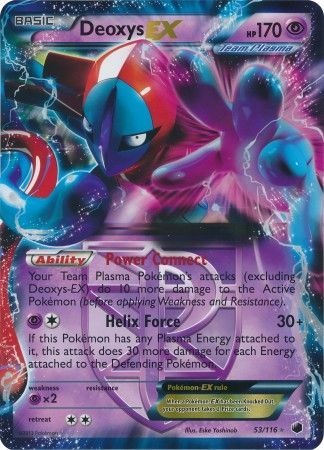 Deoxys EX (53/116) (Jumbo Card) [Black & White: Plasma Freeze] | Gamers Paradise