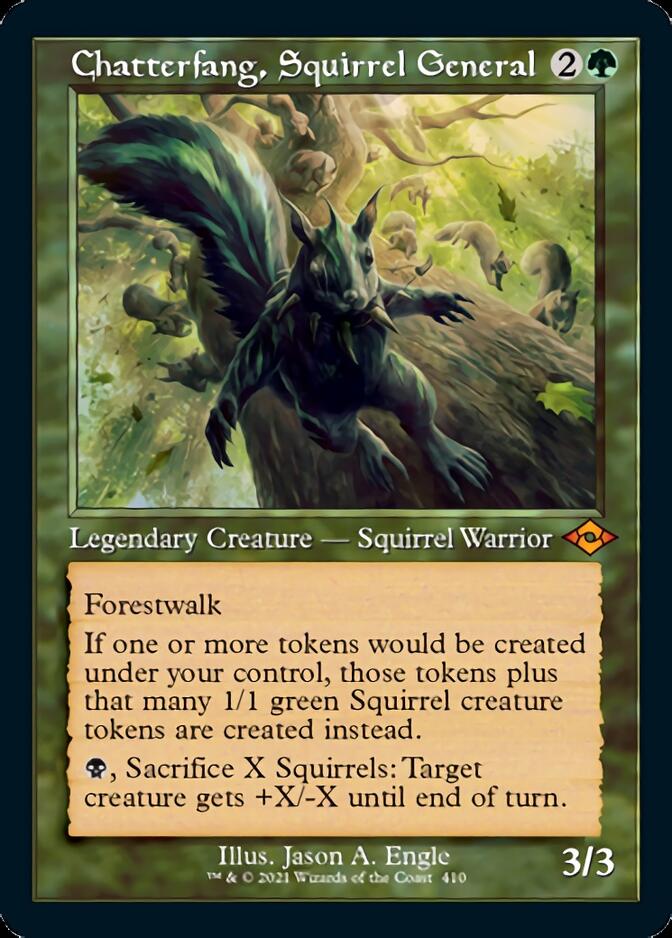 Chatterfang, Squirrel General (Retro Foil Etched) [Modern Horizons 2] | Gamers Paradise