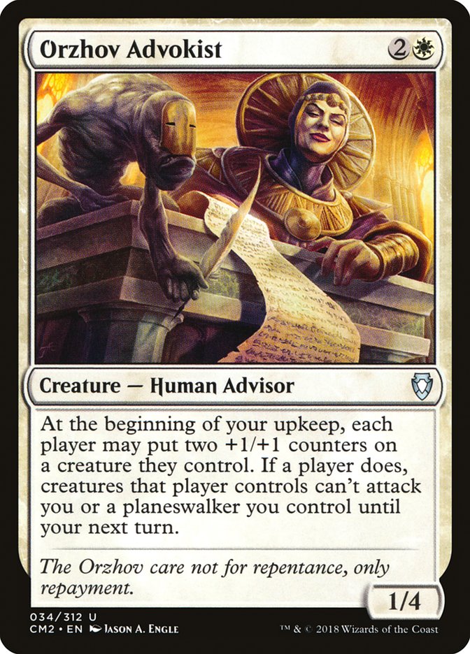 Orzhov Advokist [Commander Anthology Volume II] | Gamers Paradise