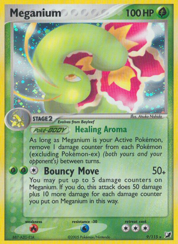 Meganium (9/115) (Theme Deck Exclusive) [EX: Unseen Forces] | Gamers Paradise