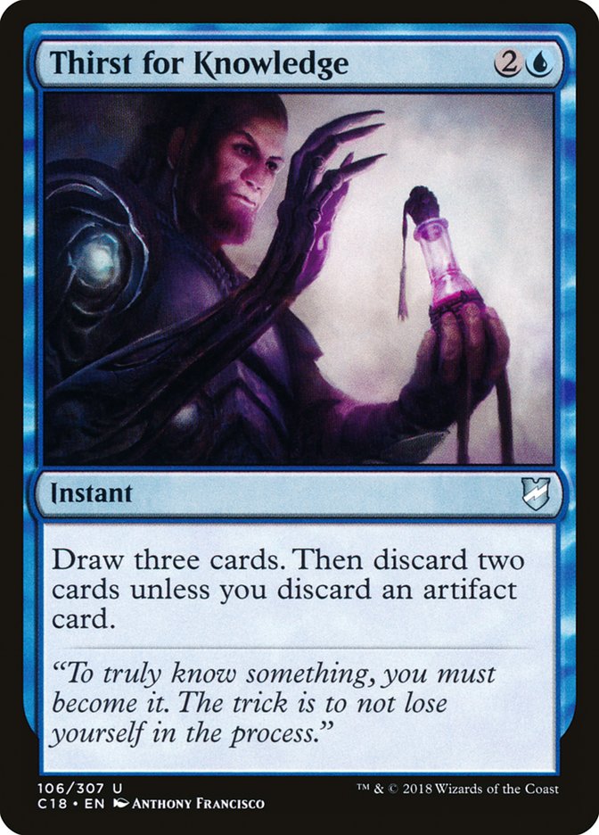 Thirst for Knowledge [Commander 2018] | Gamers Paradise