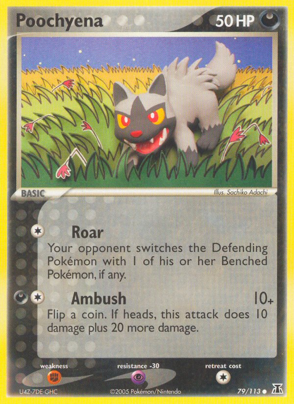 Poochyena (79/113) [EX: Delta Species] | Gamers Paradise