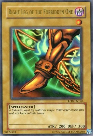 Right Leg of the Forbidden One [LOB-EN120] Ultra Rare | Gamers Paradise