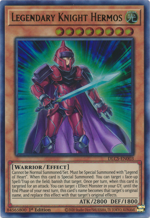 Legendary Knight Hermos [DLCS-EN003] Ultra Rare | Gamers Paradise