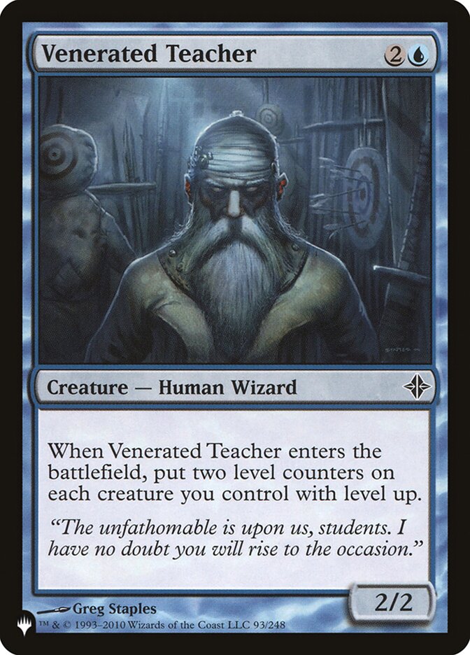 Venerated Teacher [The List] | Gamers Paradise