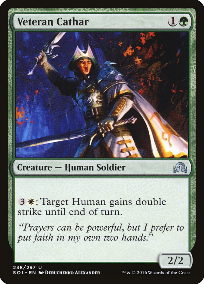 Veteran Cathar [Shadows over Innistrad] | Gamers Paradise
