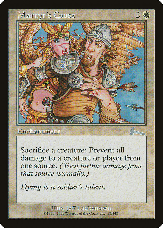 Martyr's Cause [Urza's Legacy] | Gamers Paradise