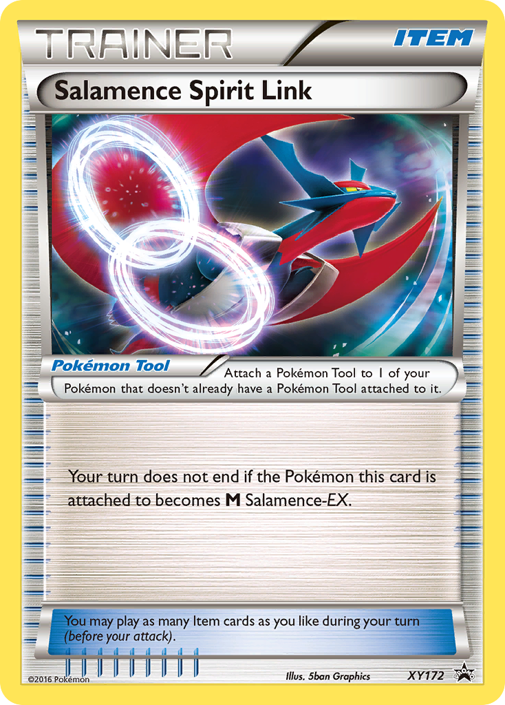 Salamence Spirit Link (XY172) [XY: Black Star Promos] | Gamers Paradise