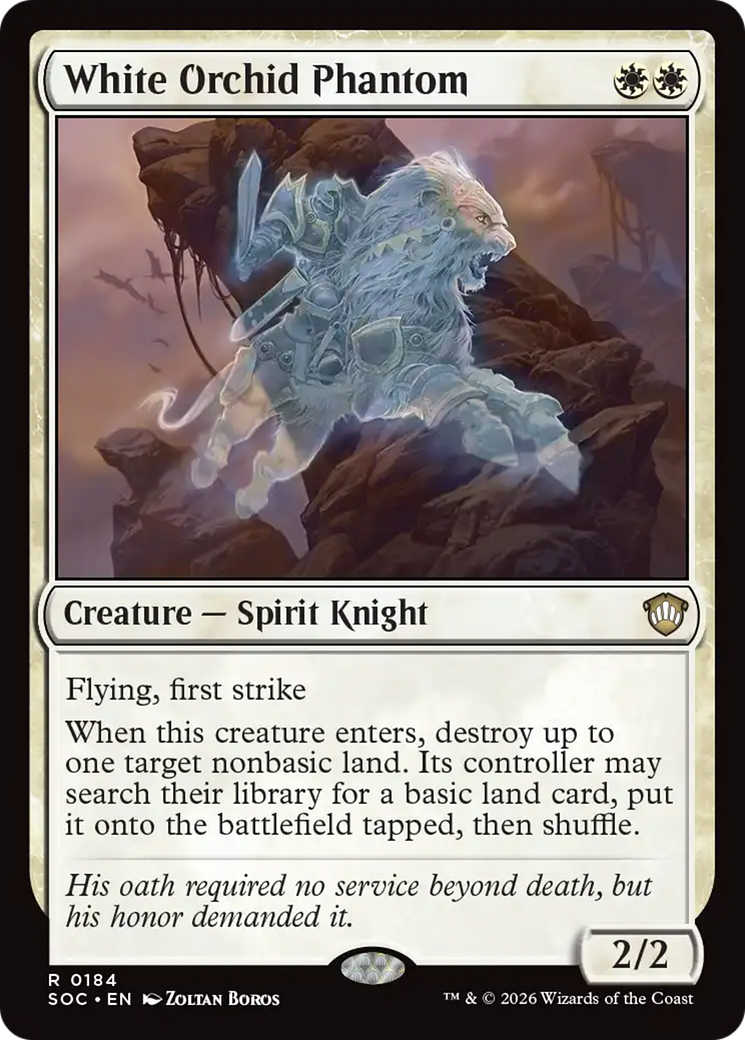 White Orchid Phantom [Secrets of Strixhaven Commander] | Gamers Paradise