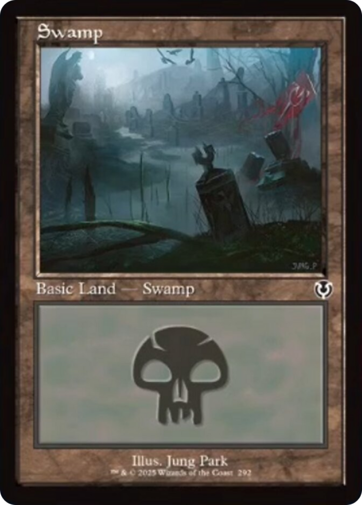 Swamp (292) (Retro Frame) [Innistrad Remastered] | Gamers Paradise