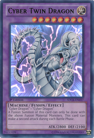 Cyber Twin Dragon [SDCR-EN037] Ultra Rare | Gamers Paradise