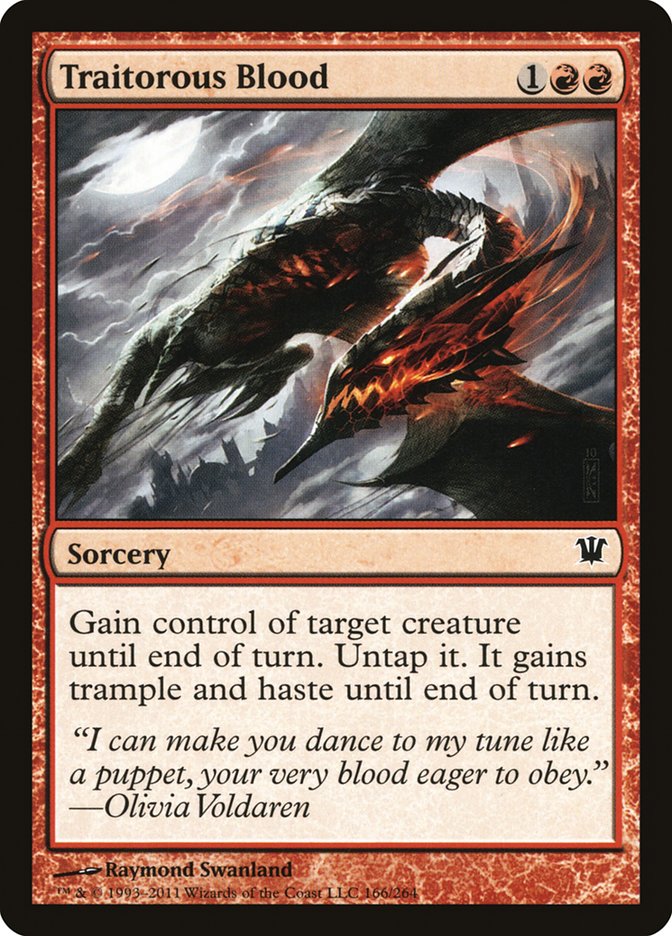 Traitorous Blood [Innistrad] | Gamers Paradise