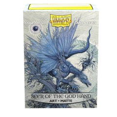 Dragon Shield: Standard 100ct Art Sleeves - Seer of the God Hand | Gamers Paradise