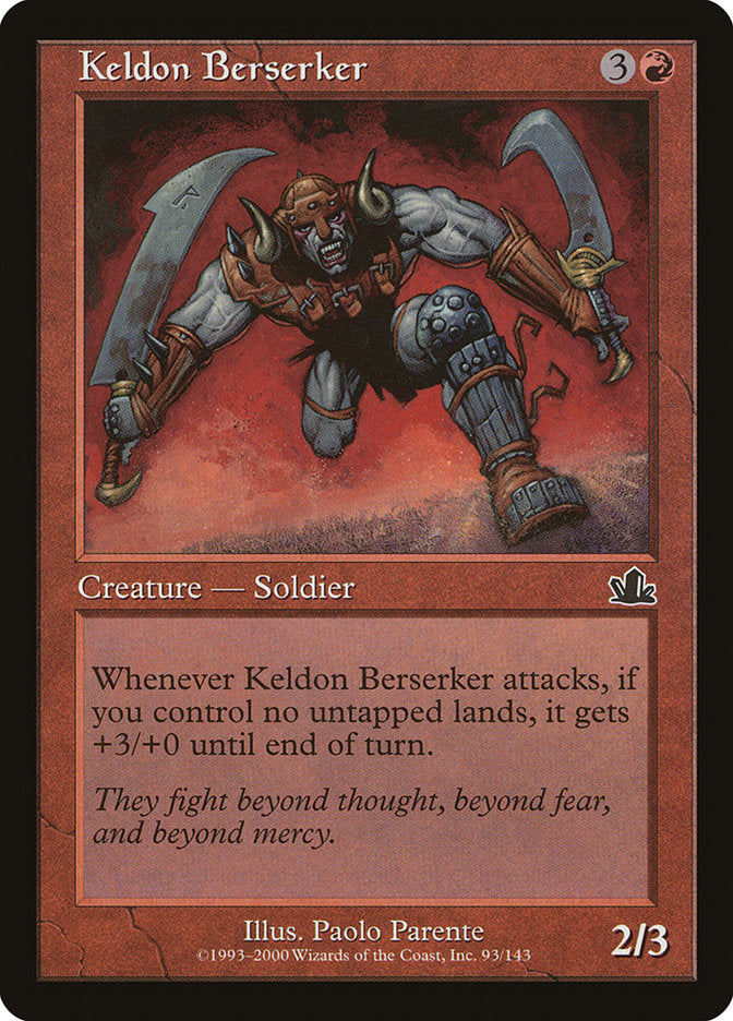 Keldon Berserker [Prophecy] | Gamers Paradise