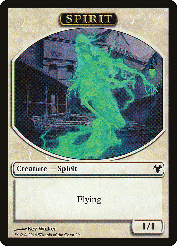 Spirit Token [Modern Event Deck 2014 Tokens] | Gamers Paradise