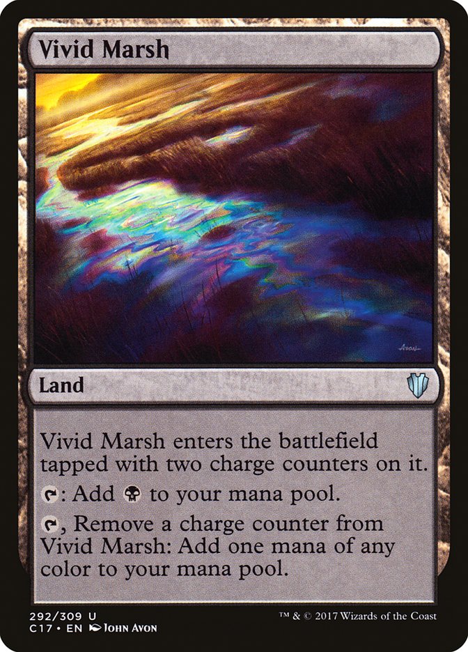 Vivid Marsh [Commander 2017] | Gamers Paradise