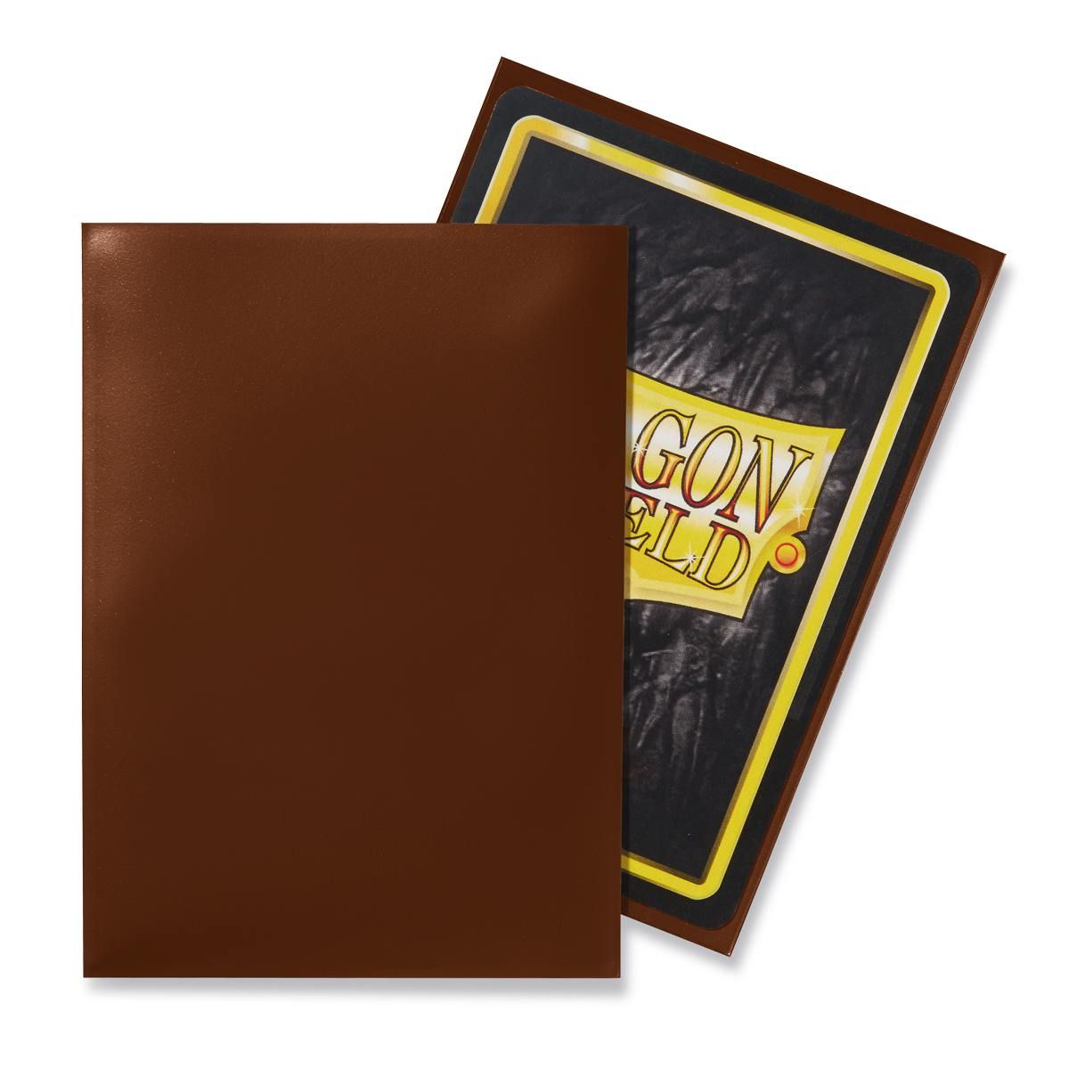 Dragon Shield: Standard 100ct Sleeves - Brown (Classic) | Gamers Paradise