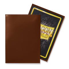 Dragon Shield: Standard 100ct Sleeves - Brown (Classic) | Gamers Paradise