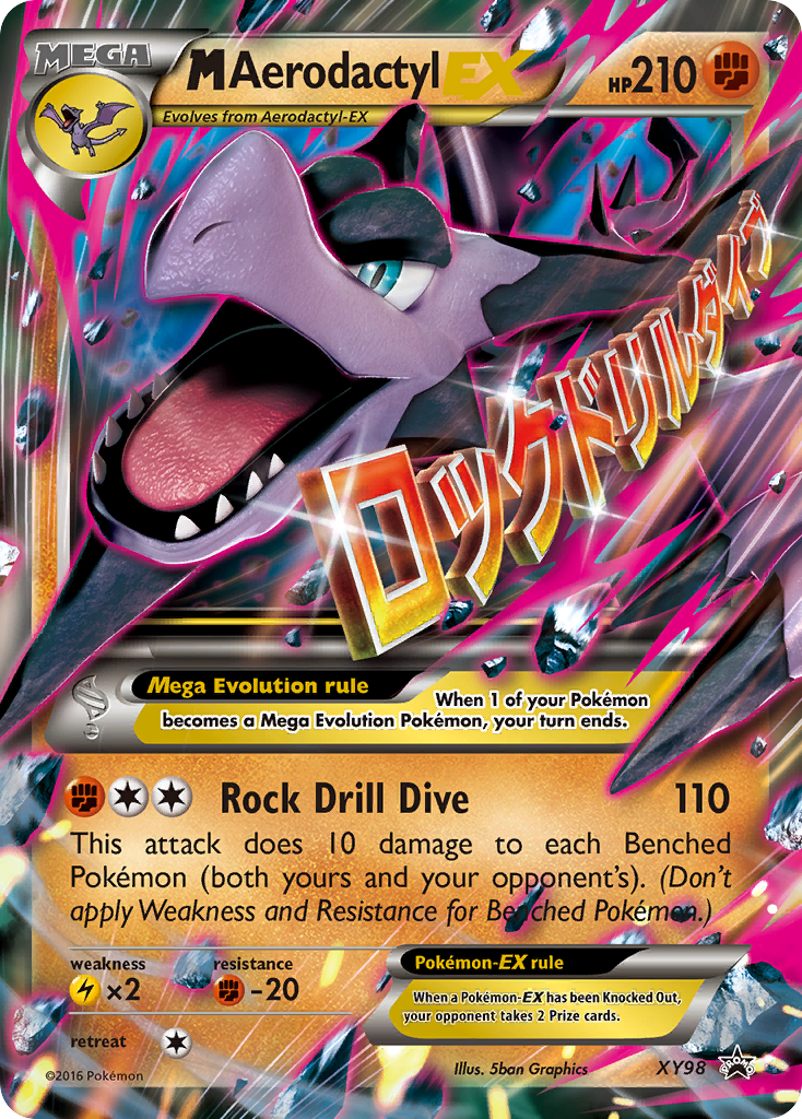 M Aerodactyl EX (XY98) [XY: Black Star Promos] | Gamers Paradise